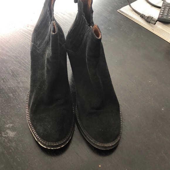 Suede booties - Picture 6 of 7